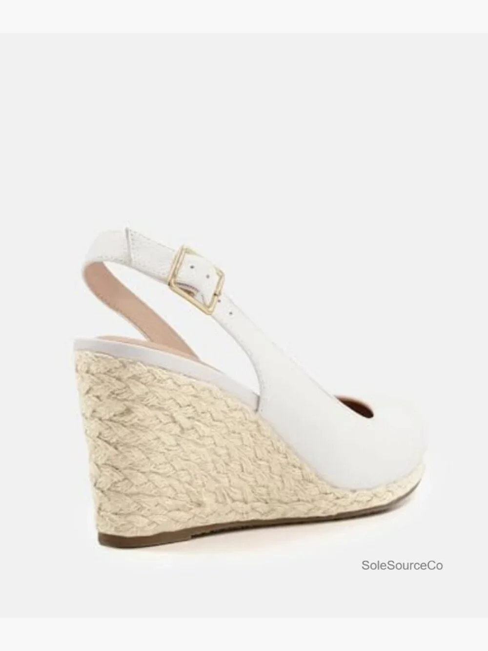 Platform Wedge Sandals Slingback Espadrilles Womens Heels Pumps